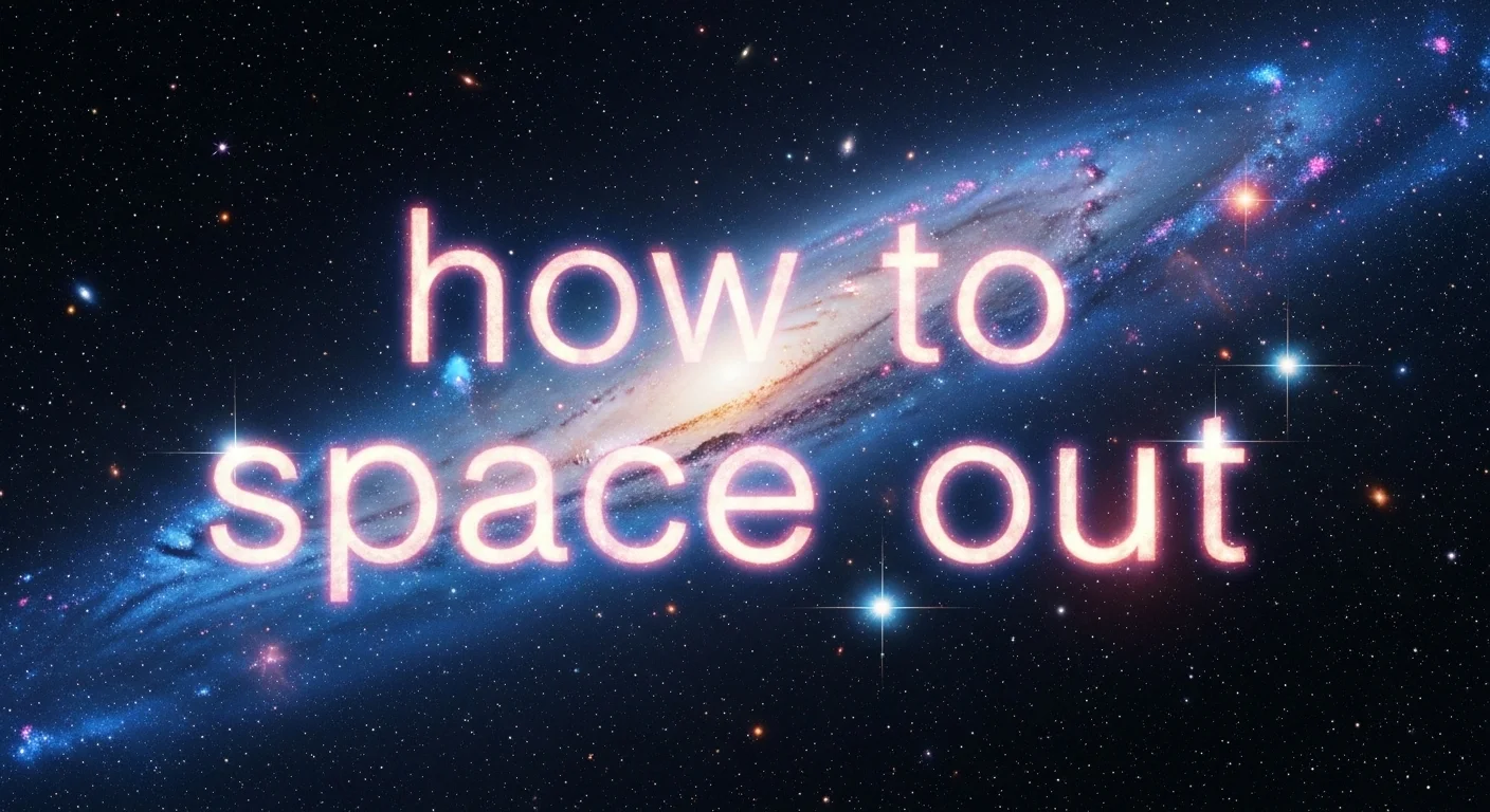 how to space out instagram captions