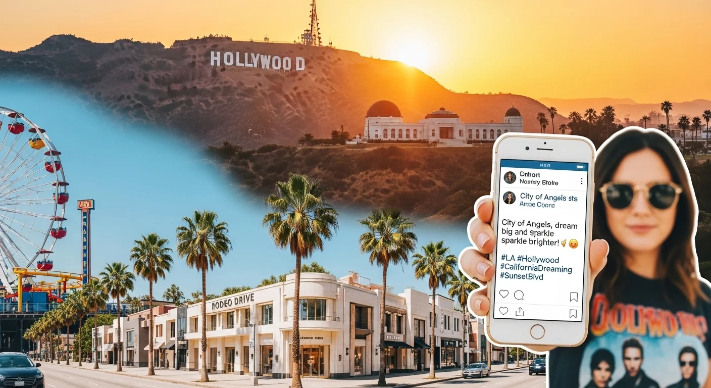 instagram captions about la