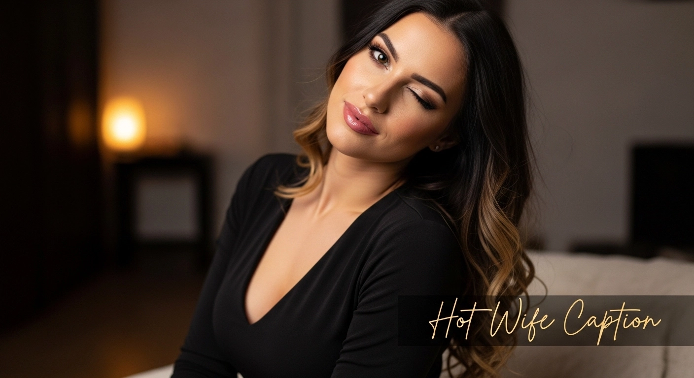 hot wife caption gif