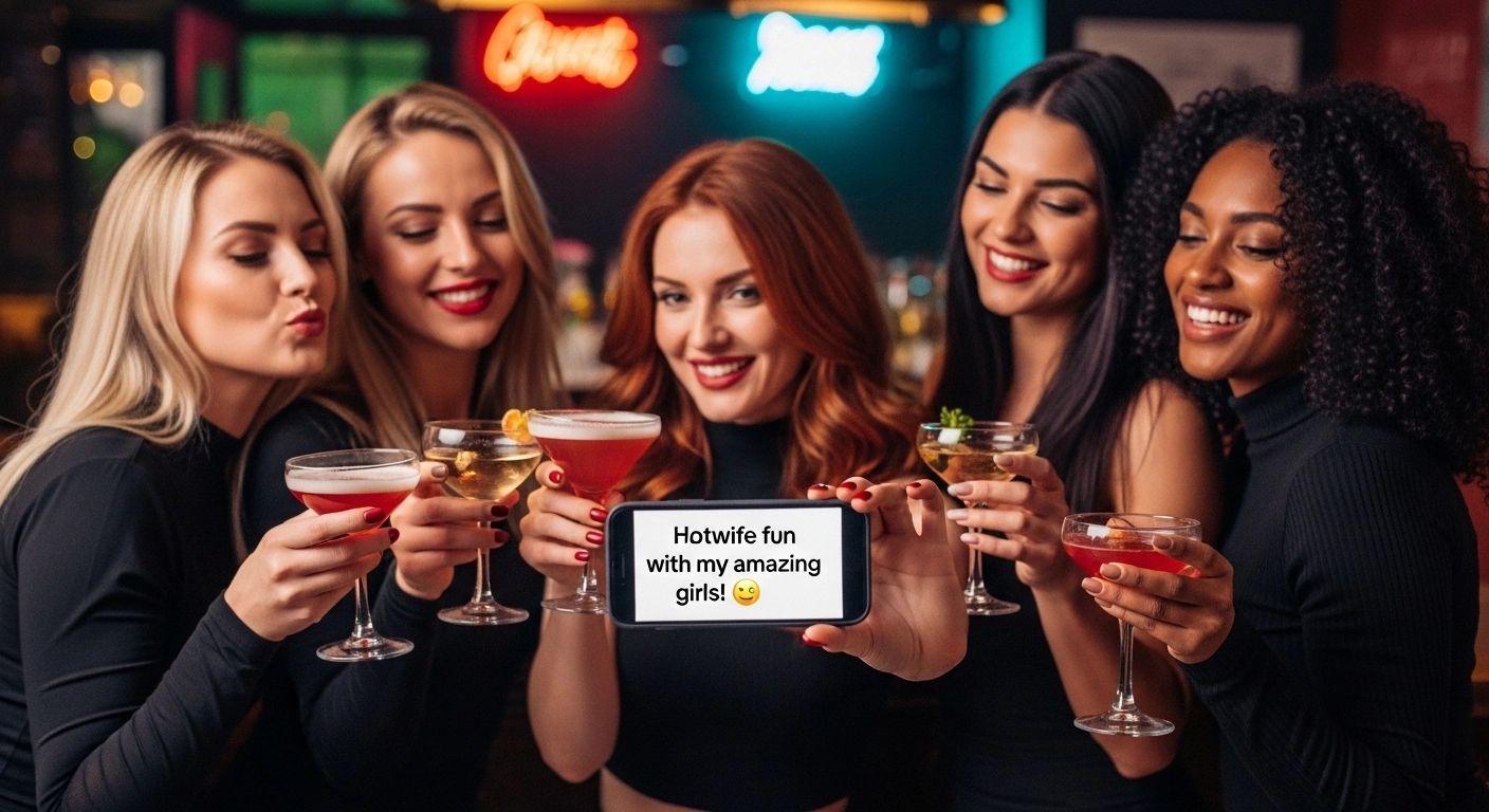 hotwife friends captions