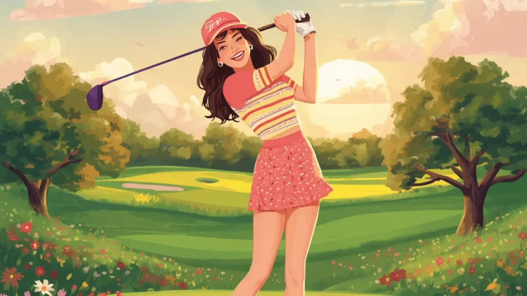 golf captions for instagram for girl