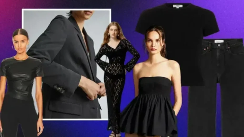 instagram captions for all black outfits