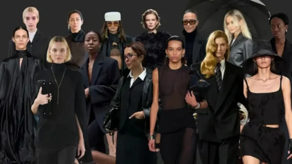 instagram captions for all black outfits