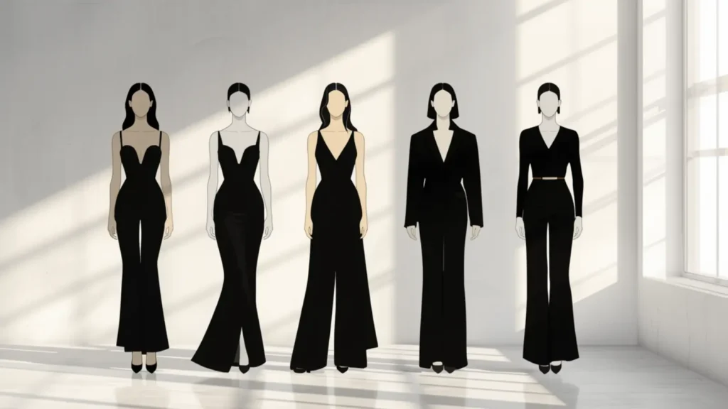 instagram captions for all black outfits