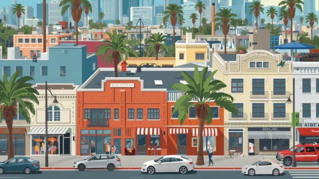 los angeles instagram captions