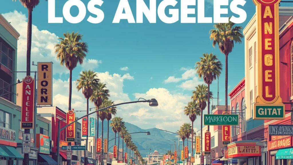 los angeles instagram captions