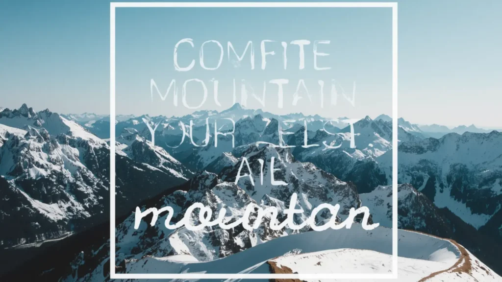 mountain captions instagram