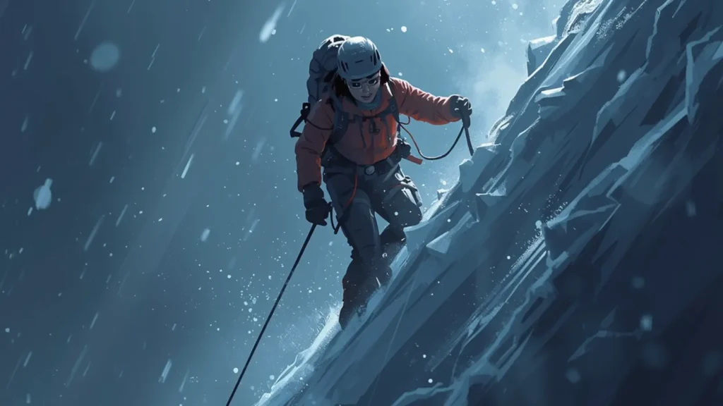 mountaineering captions