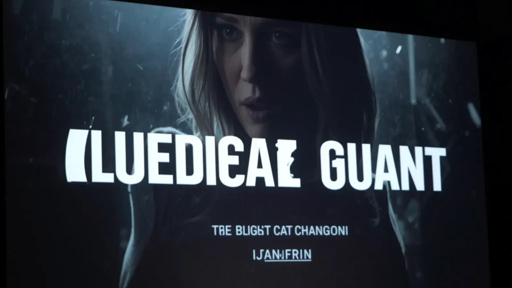 movie caption