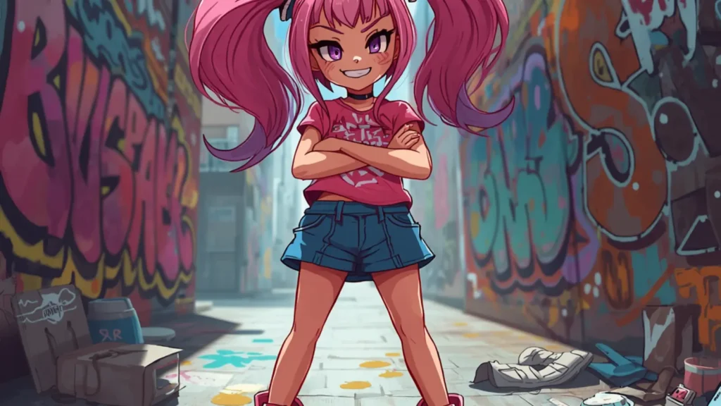 pinky caption