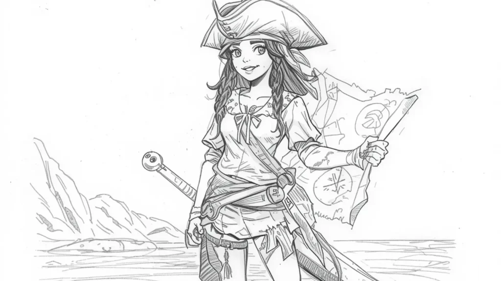 pirate captions