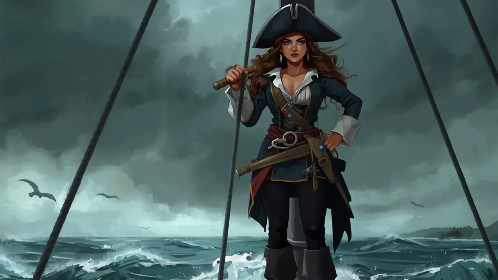 pirate captions