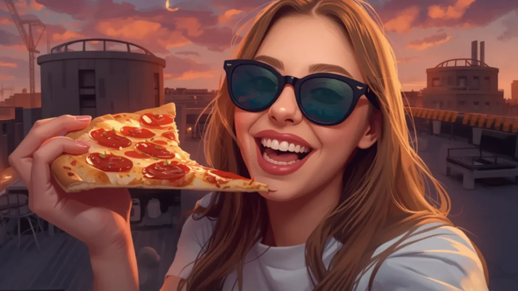 pizza captions instagram