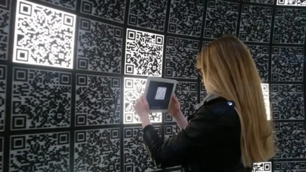 qr code caption