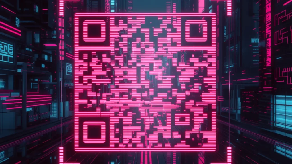 qr code caption
