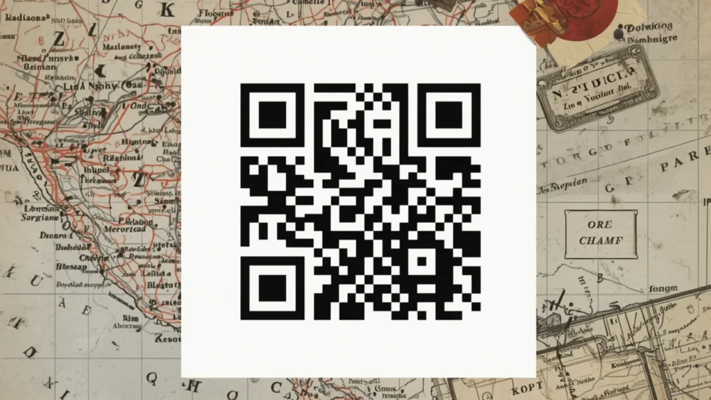 qr code caption