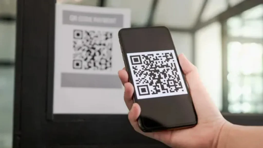 qr code caption