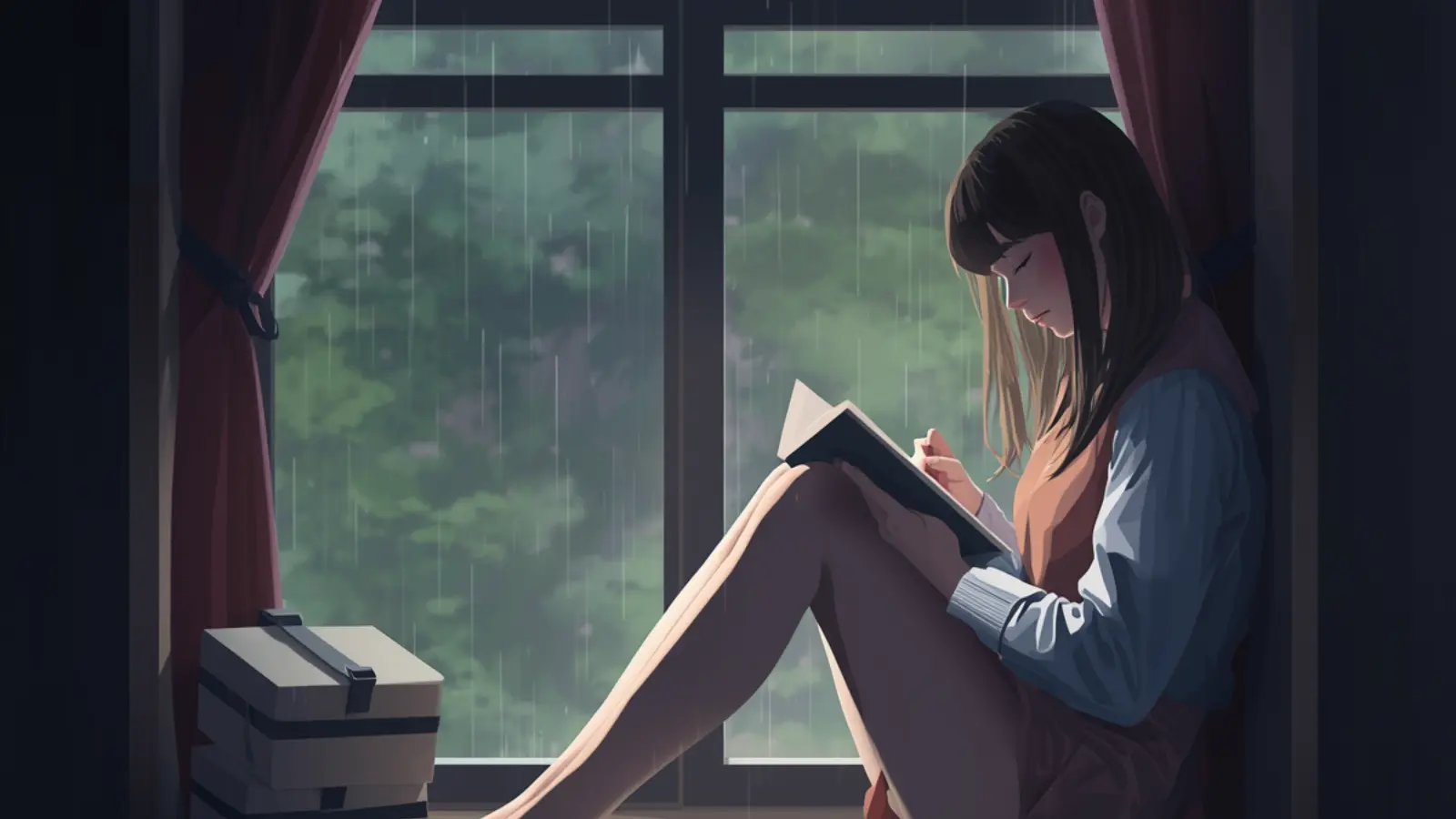 rainy day captions