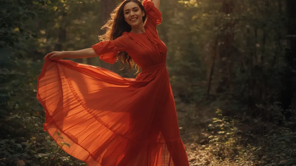 red-dress-caption