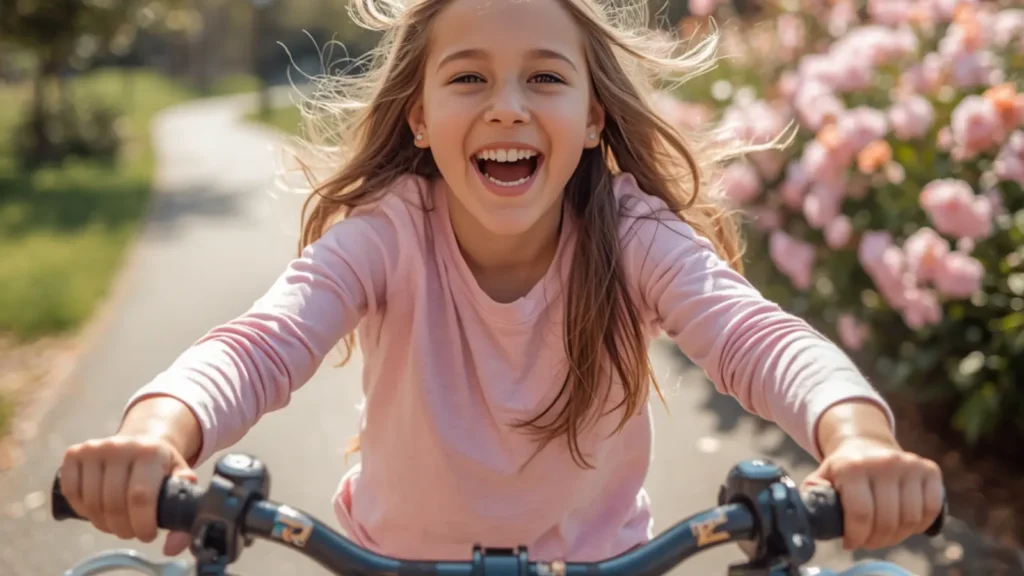 riding bike captions