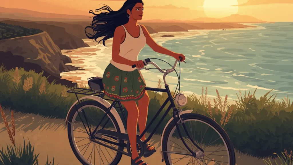riding bike captions