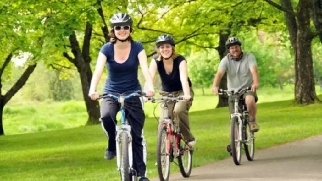 riding bike captions