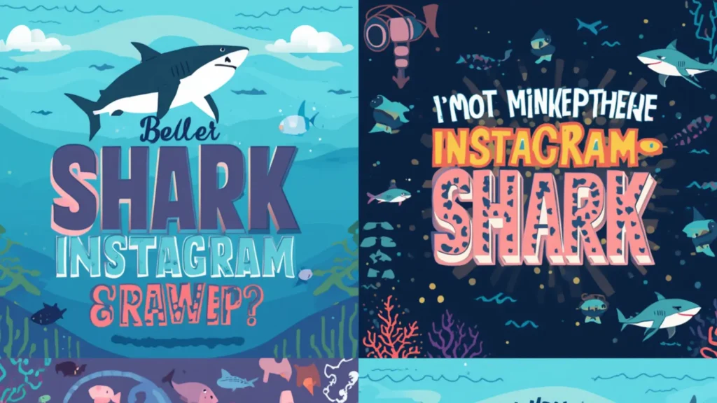 shark instagram captions