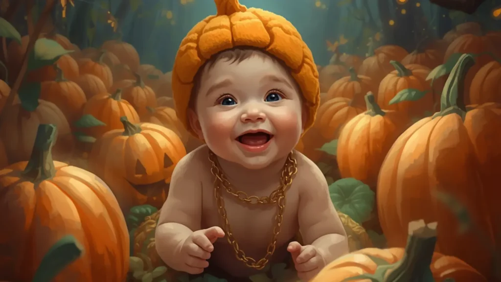 pumpkin captions for baby