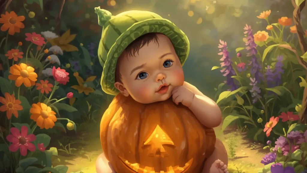 pumpkin captions for baby