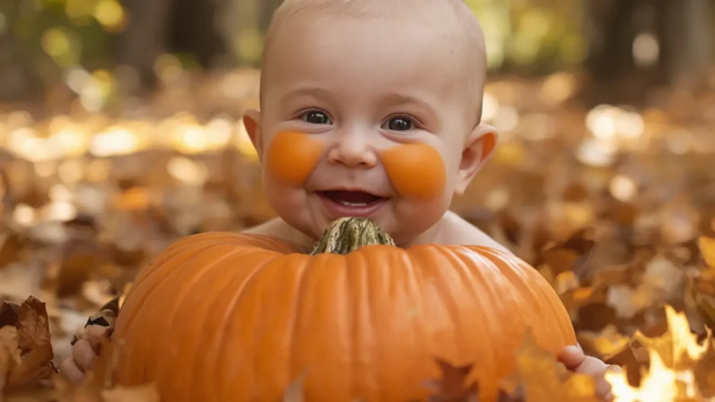 pumpkin captions for baby