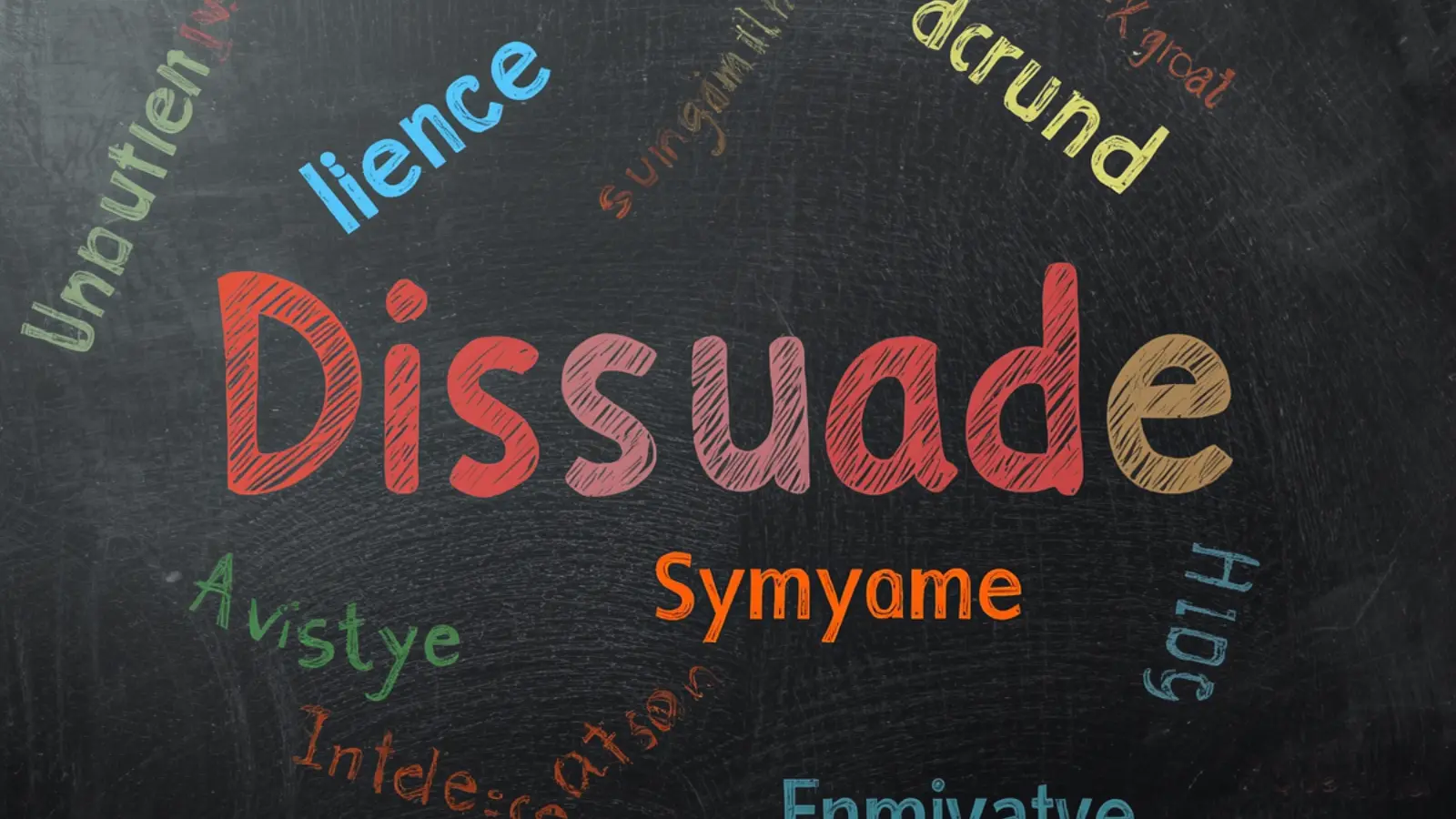 dissuade synonym