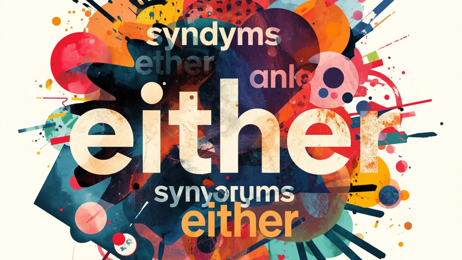 either synonym