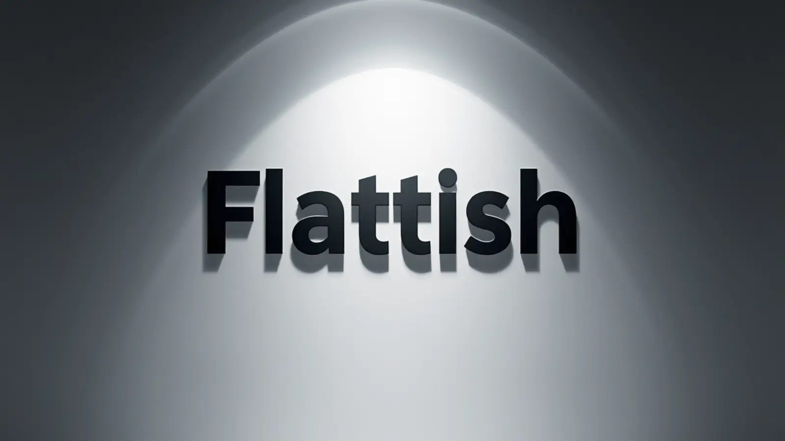 flattish synonym